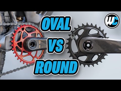 Video: absoluteBLACK Oval Narrow-Wide Direct Mount Chainring - 28t, CINCH Direct Mount, 3mm Offset, Black - Direct Mount Chainrings Oval Direct Mount Chainring for CINCH