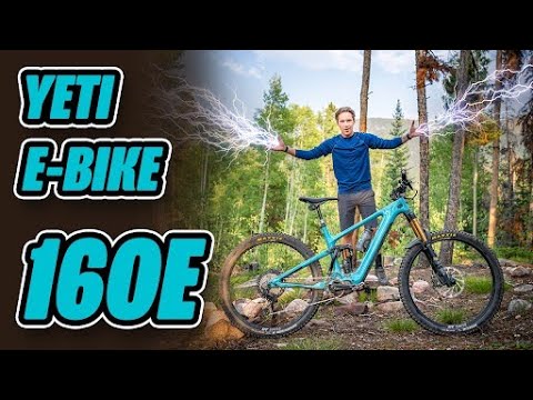 Video: Yeti 160E Carbon Series Complete E-Bike w/ C1 SLX Factory Build Turquoise E-Mountain Bike 160E