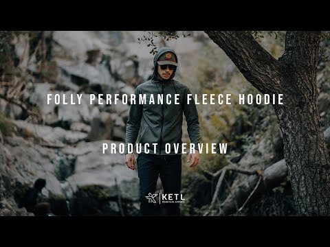 Video: KETL Mtn Folly Performance Hoodie: Athletic, lightweight Exercise Pullover Hoodie w/ Micro-fleece - Black Men's Sweatshirt/Hoodie Folly Performance Fleece Hoodie (Pullover)