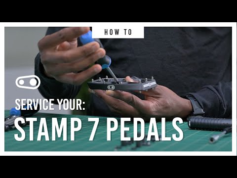 Video: Crank Brothers Stamp 7 Pedals - Platform, Aluminum, 9/16", High Polish Silver, Large - Pedals Stamp 7 Pedals