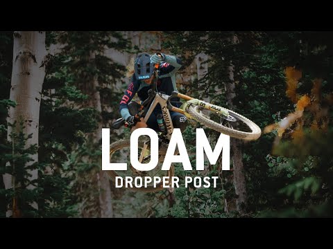Video: PNW Loam Dropper Post, 200mm travel, 31.6mm - Black - Dropper Seatpost Loam Dropper Seatpost