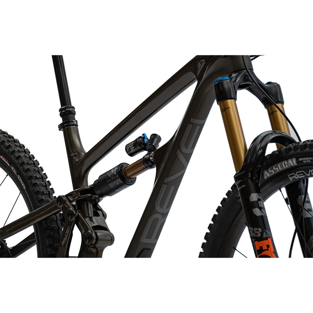 Revel Rail 29 SRAM GX T-Type AXS Complete Bike Lead King Black Mountain Bike Rail 29
