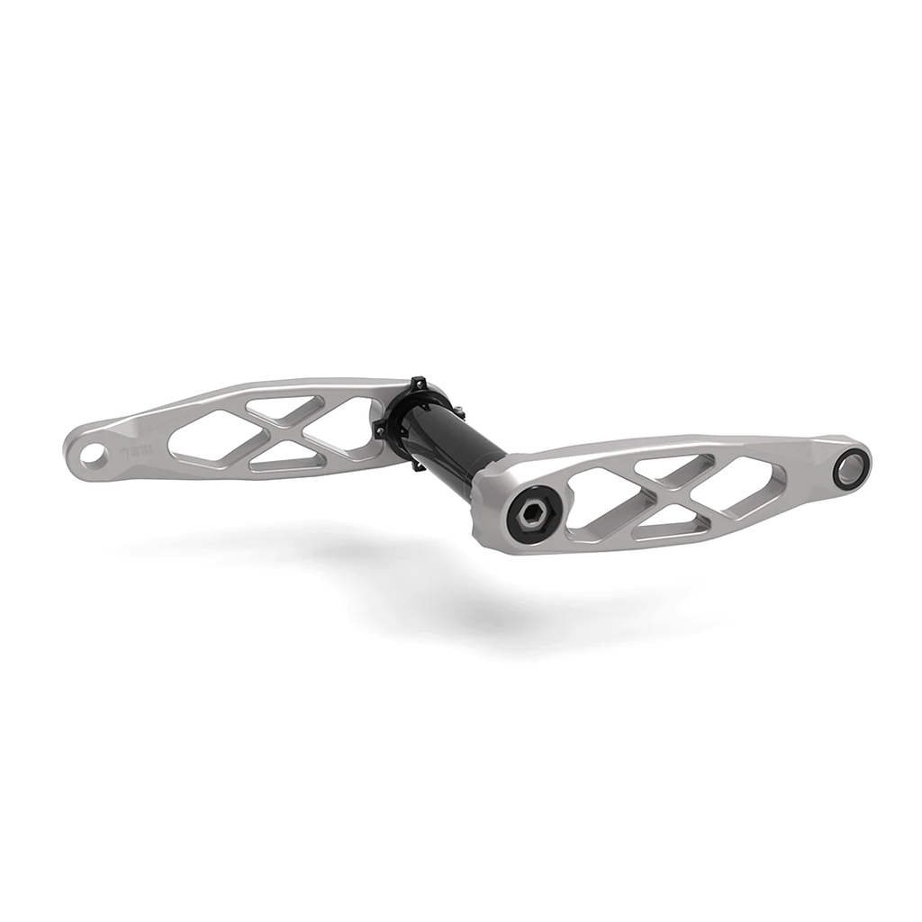 5Dev Trail Enduro Crankset 170mm Raw Clear 30mm Boost Crankset