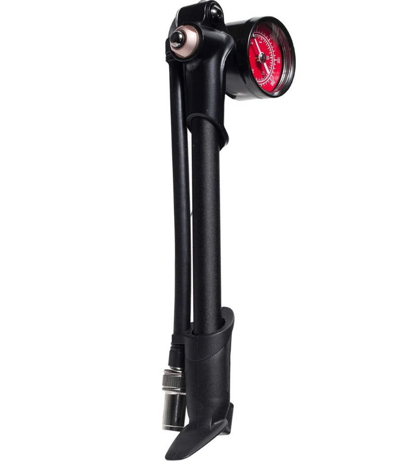 RockShox High-Pressure Fork / Shock Pump, 300psi Max - Shock Pump - High Pressure Suspension Pump