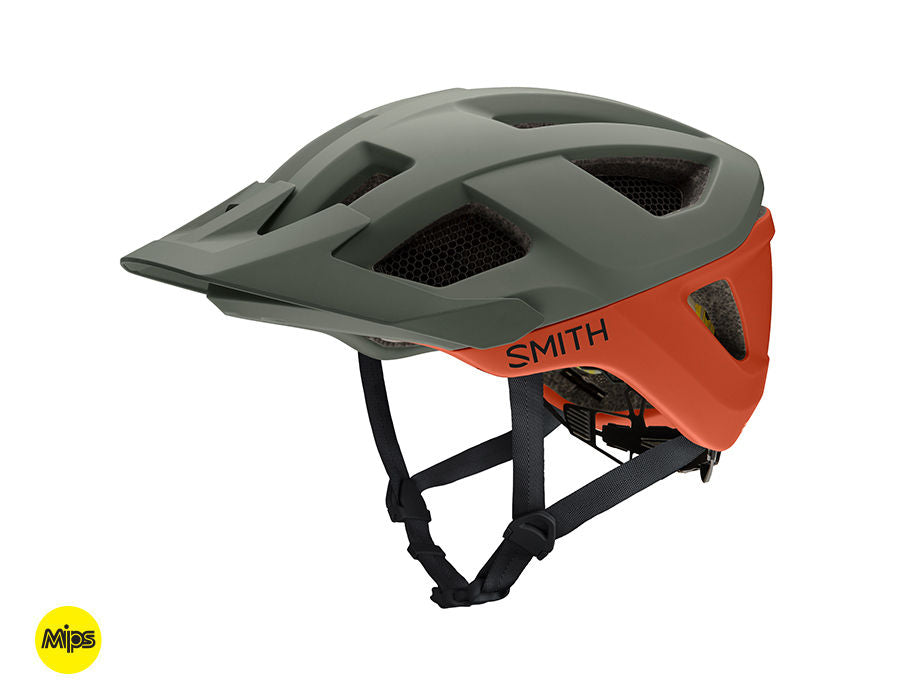 Smith Optics Session MIPS Helmet Matte Sage/Red Rock Medium MPN: E0073104W5559 UPC: 716736211237 Helmets SESSION MIPS