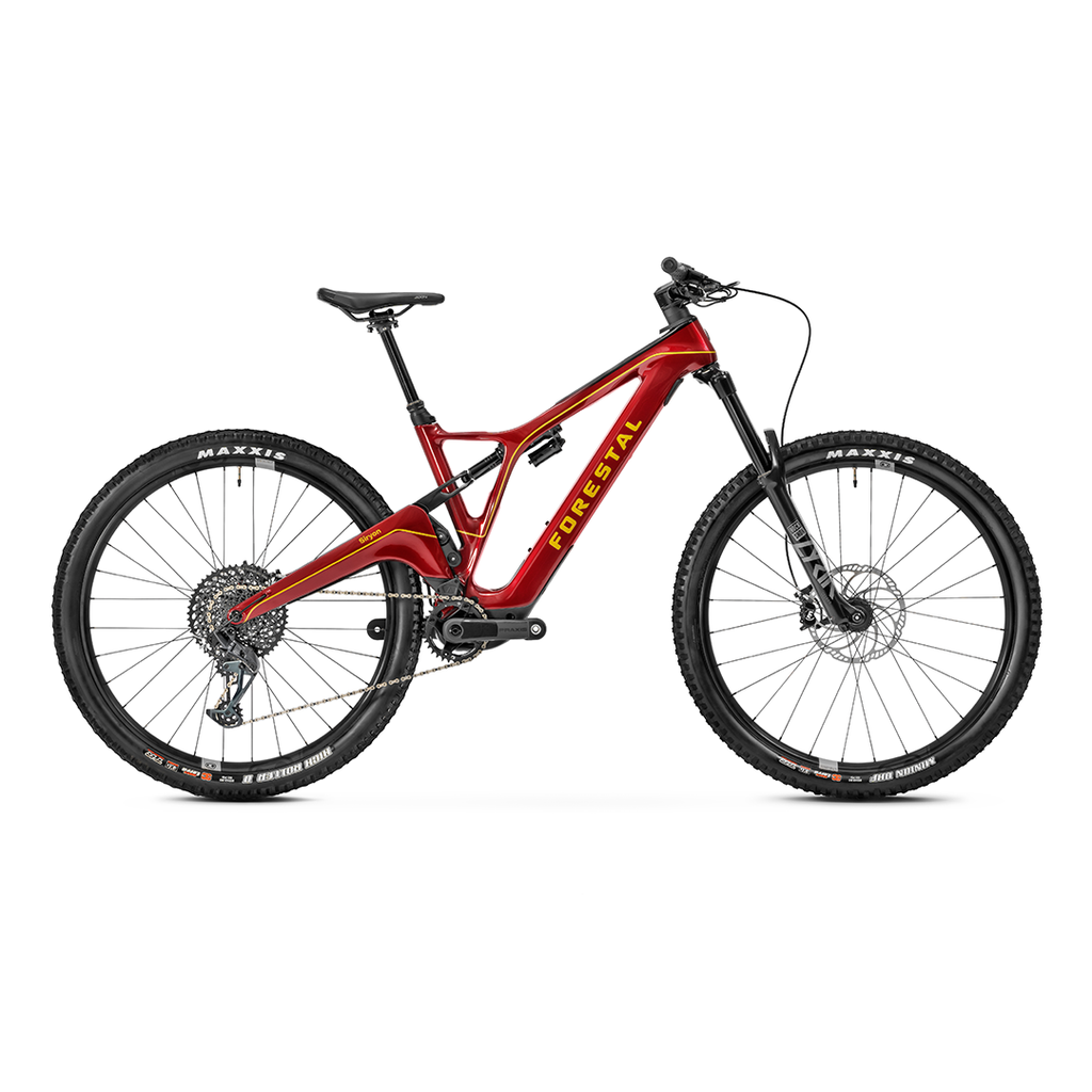 Forestal Siryon Complete Bike w/ Halo Build, Petit Tonnerre Red