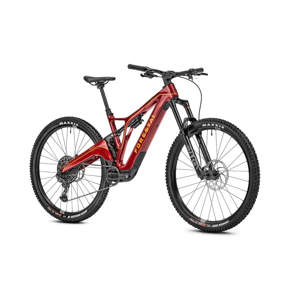 Forestal Siryon Complete Bike w/ Halo Build, Petit Tonnerre Red - E-Mountain Bike - Siryon