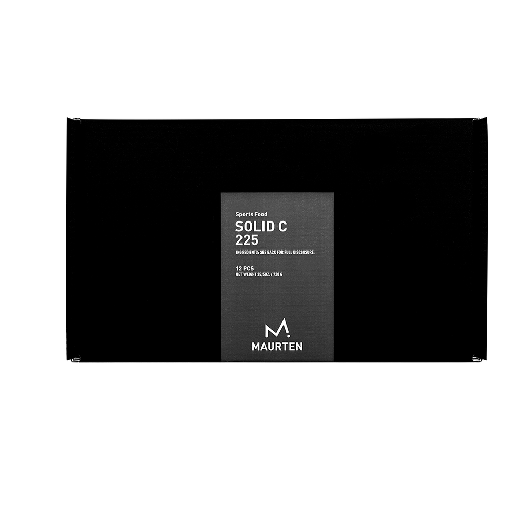 Maurten Solid 225 Bars: Box of 12 servings - Bars - Solid 225