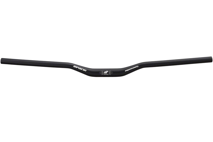 Spank Spoon 25 Handlebar 31.8 Clamp 785mm width 25mm Rise Black