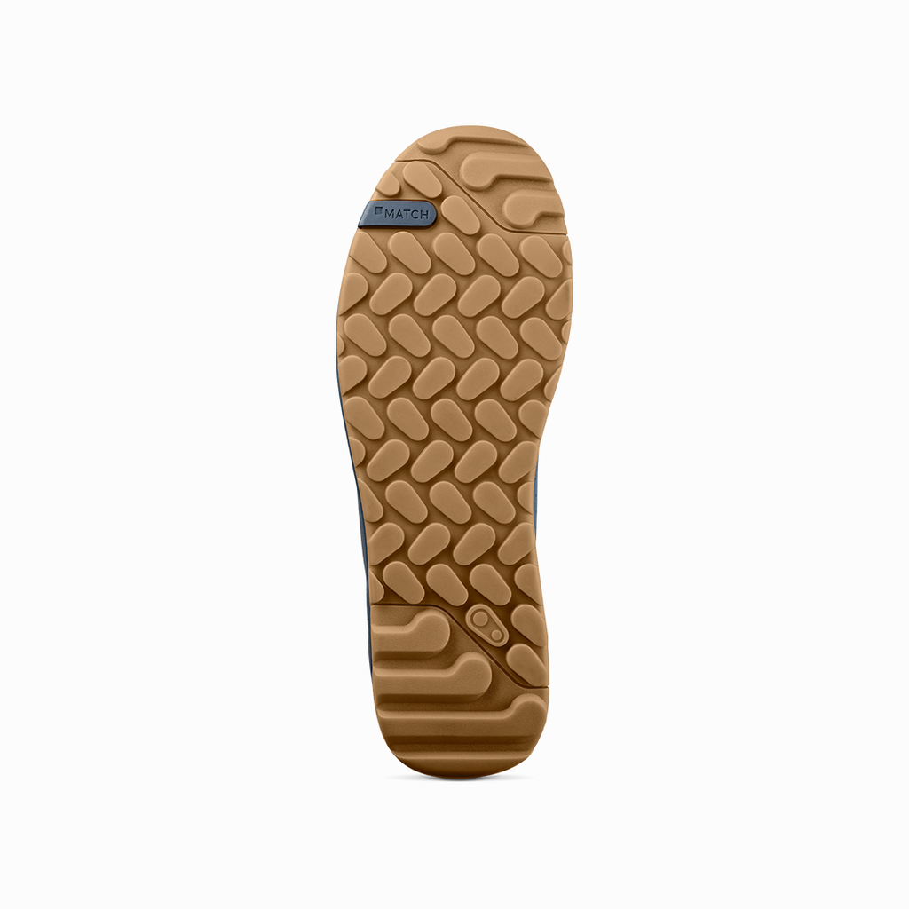 Crank Brothers Stamp Trail Lace Flat Shoe Blue/Gum - Flat Shoe - Stamp Trail Lace Flat Shoe