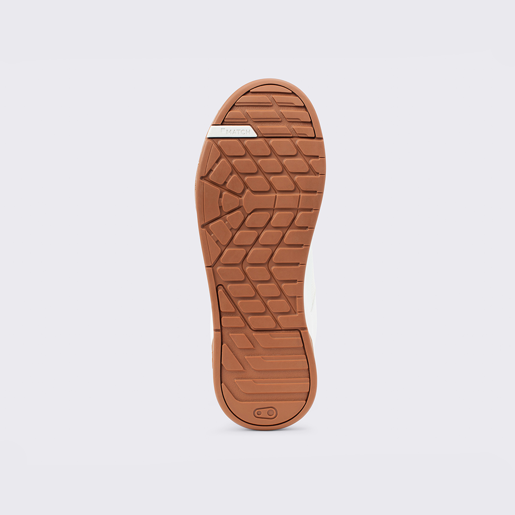 Crank Brothers Stamp Lace Flat Shoe Fabio Wibmer WHT/WHT/GUM 10 - Flat Shoe - Stamp Lace Shoe