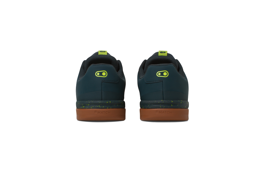 Crank Brothers Mallet Lace Men's Clipless Shoe - Petrol/Lime Gum Outsole, Size 12 MPN: MAL15152S-12 UPC: 641300304261 Mountain Shoes Mallet Lace Clipless Shoe