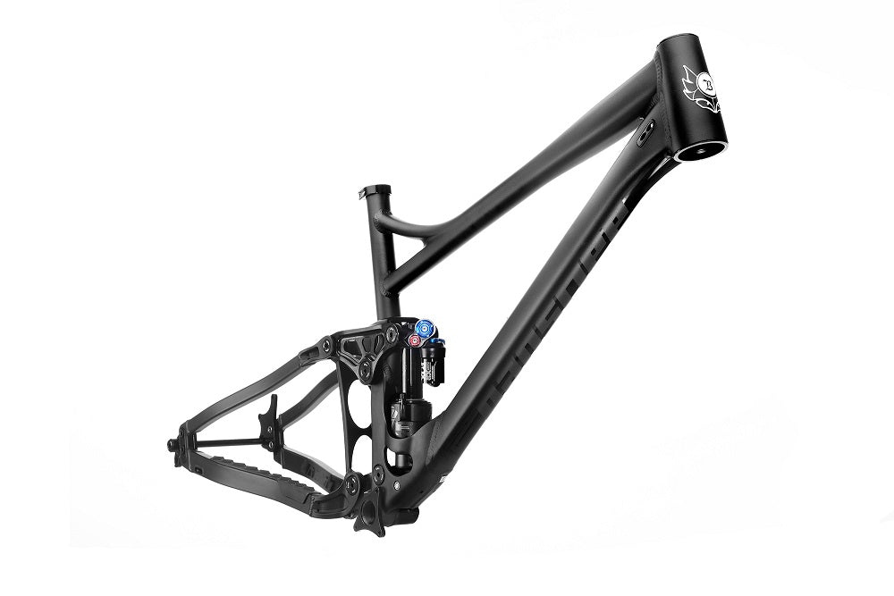 Banshee Titan V3.2 Frameset, Stealth Black, FOX Float X2 Performance Shock, Headset Mountain Frame Titan V3.2