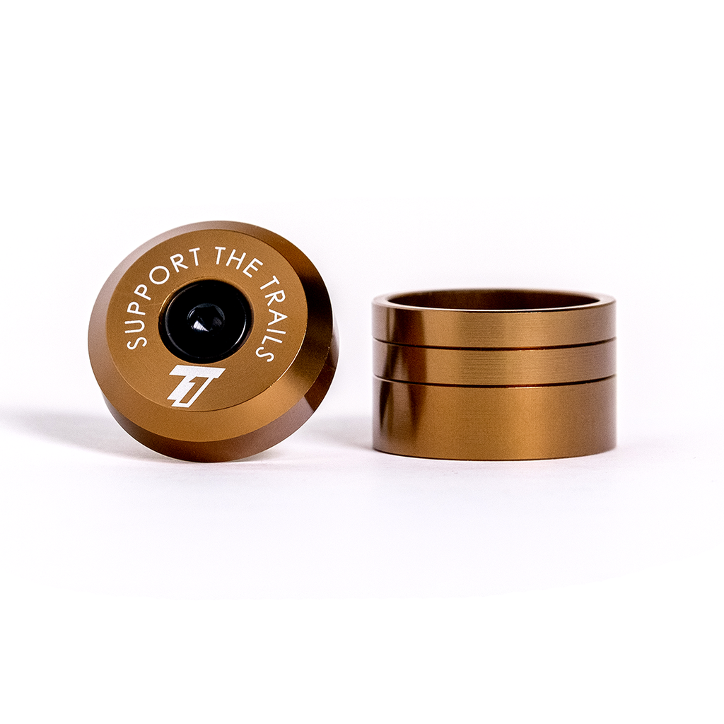 Trail One Components Top Cap & Spacer Kit - Bronze