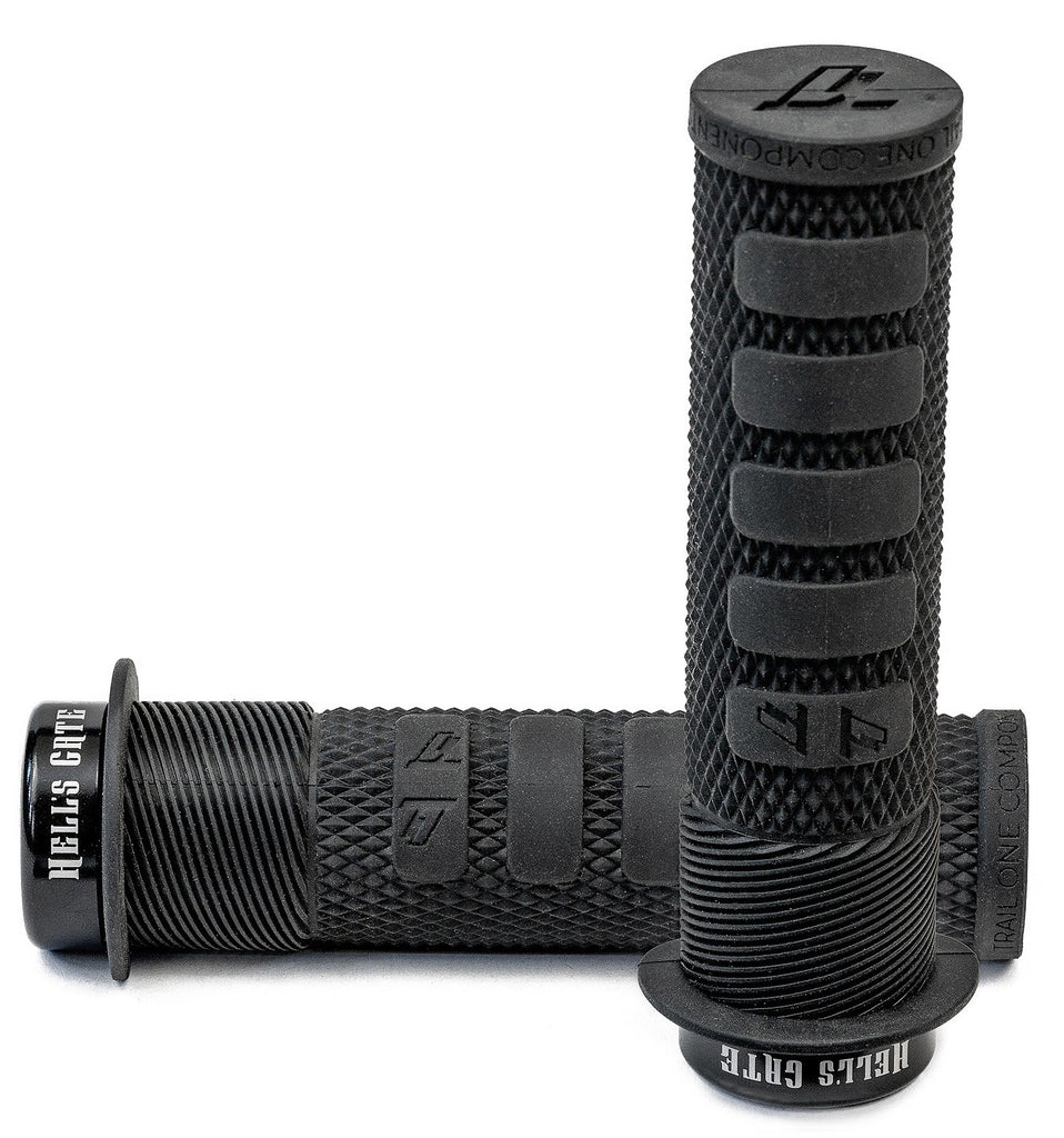 Trail One Components Hell's Gate Grips Black - Grip - Hell's Gate
