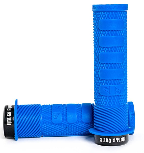 Trail One Components Hell's Gate Grips Blue