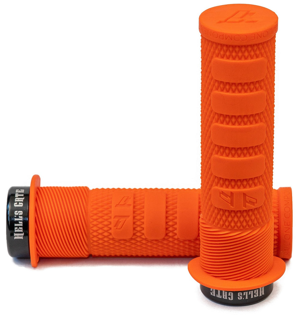 Trail One Components Hell's Gate Grips Orange MPN: GP.HG.ONG UPC: 850022403026 Grip Hell's Gate