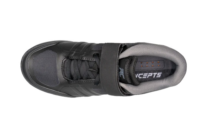 Ride Concepts Men's Transition Clipless Shoe Black / Charcoal Size 10.5 - Mountain Shoes - Transition Clipless Shoe