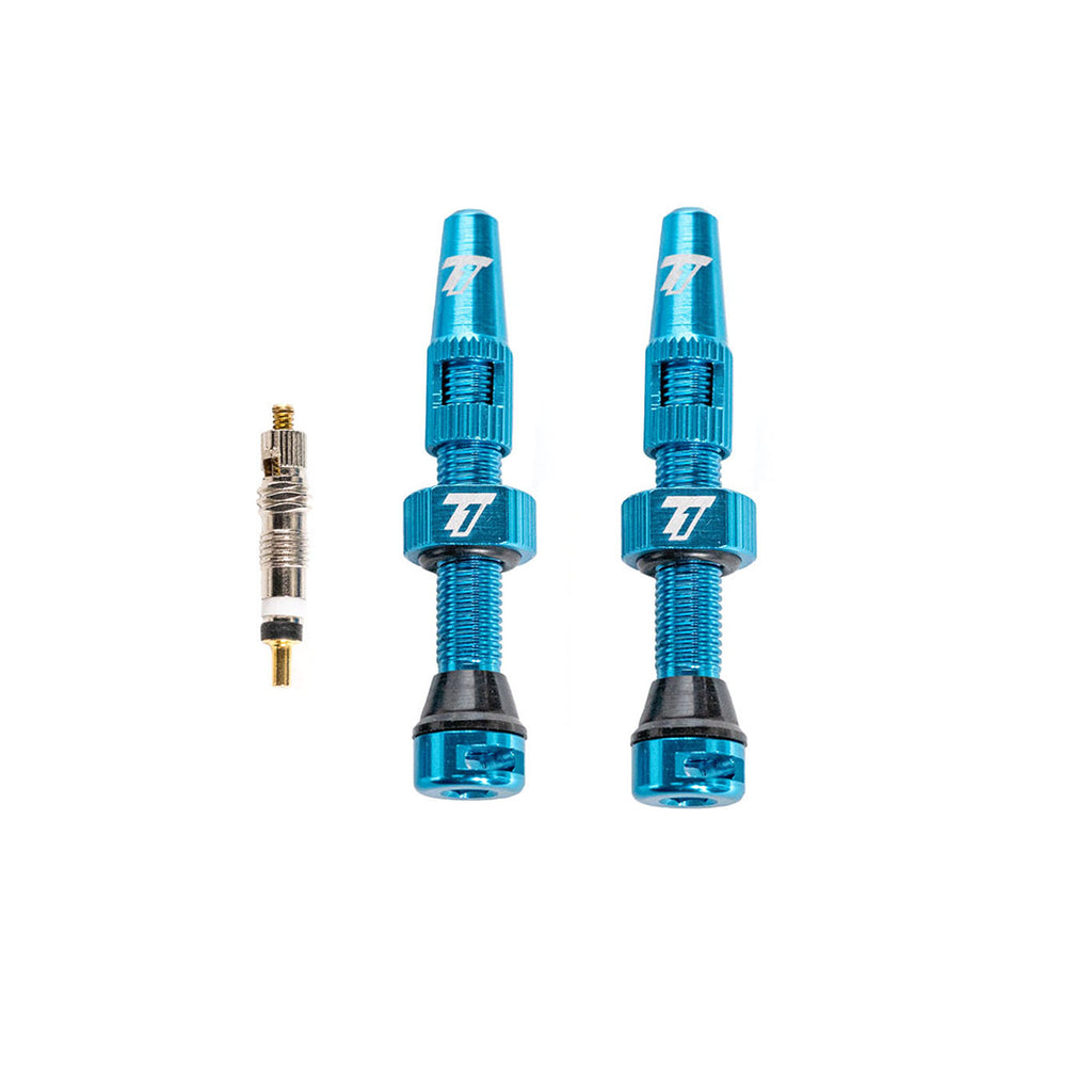 Trail One Components Tubeless Valve Stem V2 40mm - Turquoise