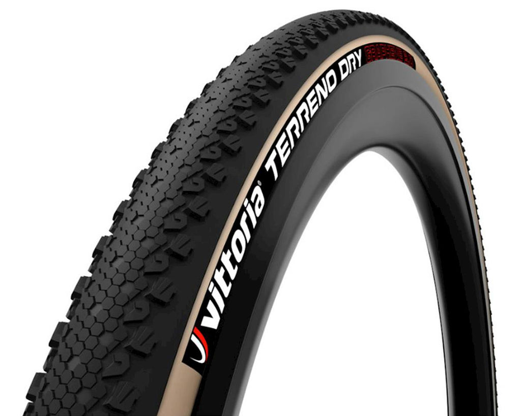 Vittoria Terreno Dry Tire - 700 x 40, Tubeless, Folding, Black/Tan, 1C, G2.0