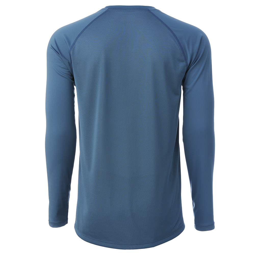 Yeti Tolland L/S Jersey Pressure Blue Large - Jersey - Tolland