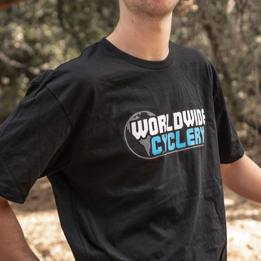 Worldwide Cyclery T-Shirt Black M - T-Shirt - WC