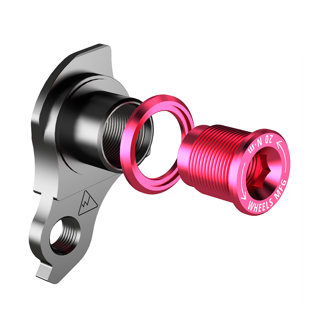 SRAM Universal Derailleur Hanger (UDH) - Pink Wheels Manufacturing 404-4