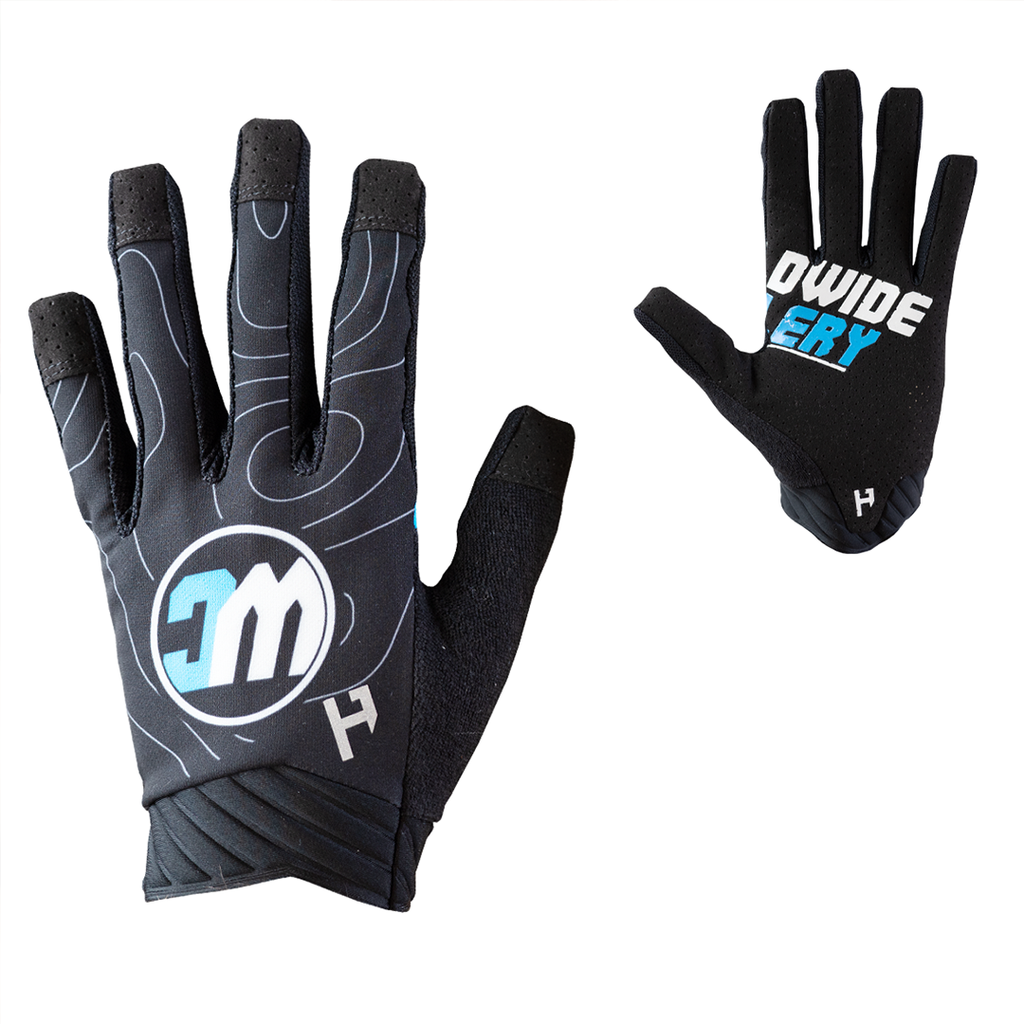 Worldwide Cyclery x HandUp Pro Performance Glove, Full Finger, Medium