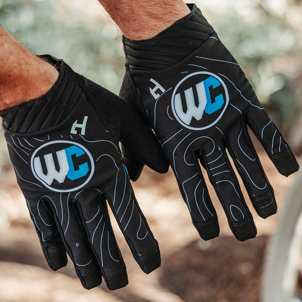 Worldwide Cyclery x HandUp Pro Performance Glove, Full Finger, X-Small MPN: HDUP-PRO-WWC-XS Gloves Worldwide x HandUp Pro Gloves