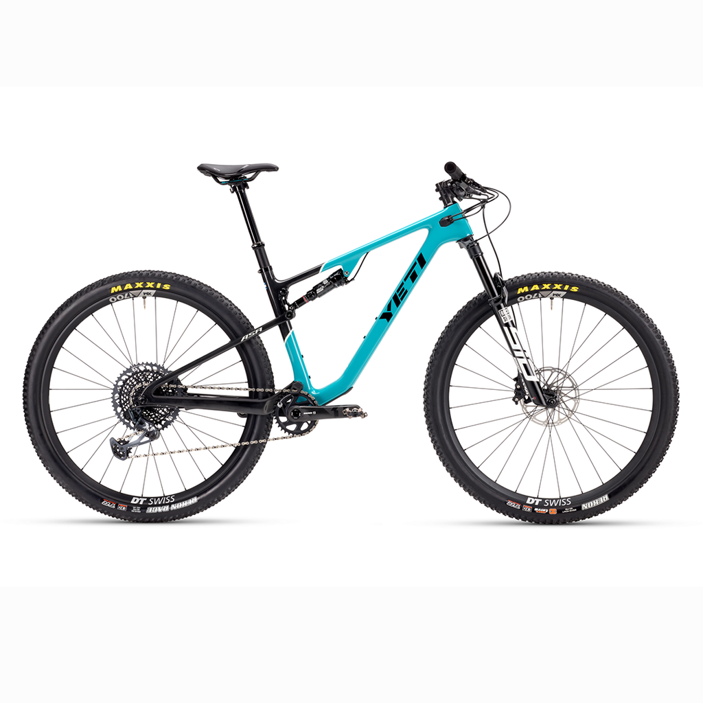 Yeti ASR Turq Series Complete Bike w/ T2 Sram X01 Build Turquoise