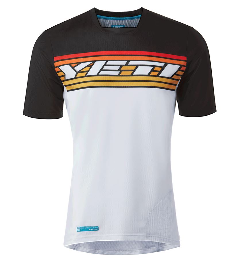 Yeti Enduro Jersey S/S Black Stripe Men's