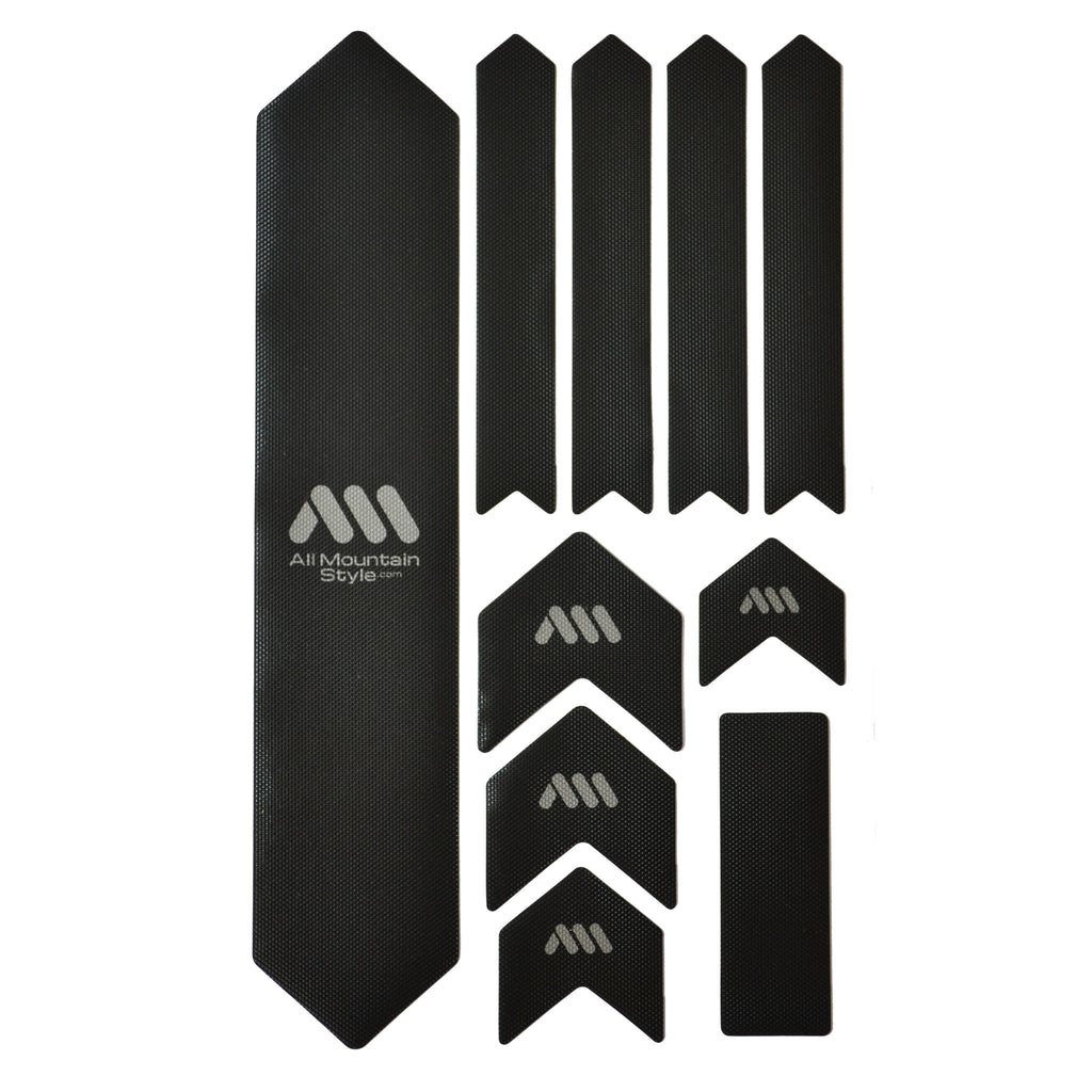 All Mountain Style Honeycomb Frame Guard XL, Black/Silver