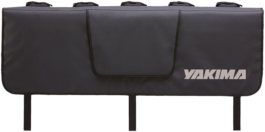 Yakima GateKeeper Tailgate Pad - Medium, Black with White Logo MPN: 8007455 UPC: 736745074555 Tailgate Pad GateKeeper Tailgate Pad