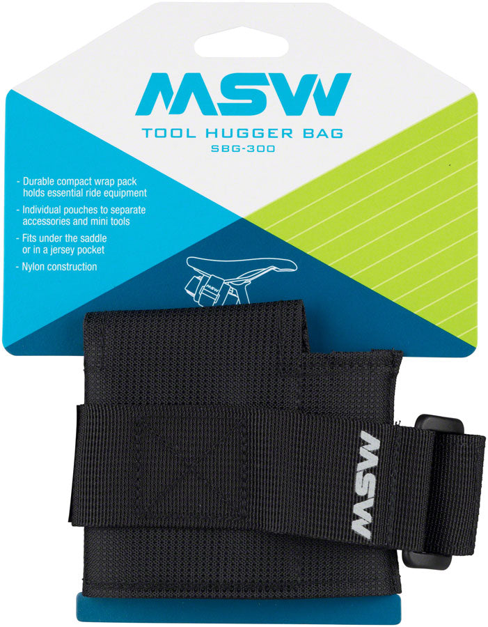 MSW SBG-300 Tool Hugger Seat Wrap, Black MPN: 17-000122 UPC: 708752219281 Seat Bag Tool Hugger (SBG-300)