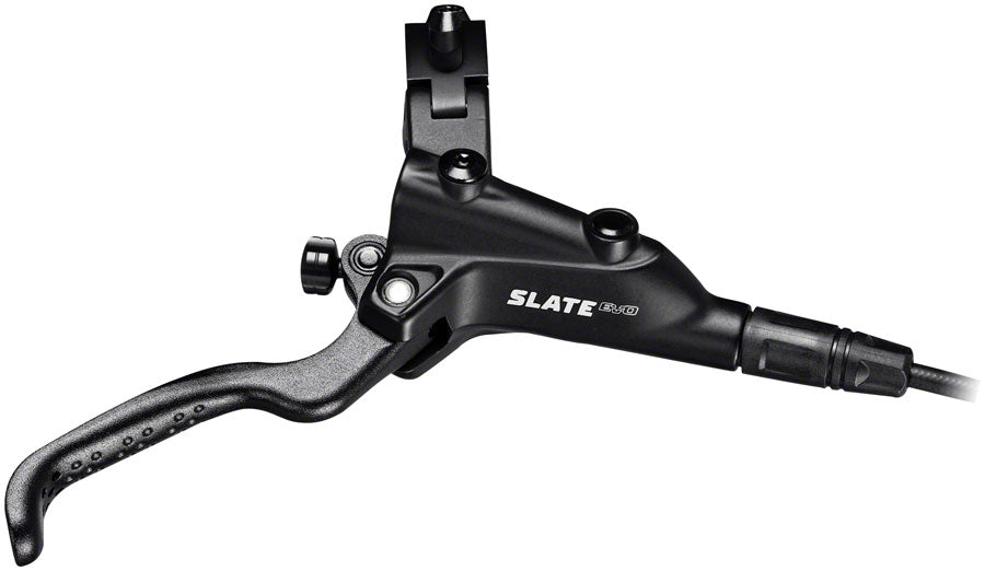 TRP Slate EVO Disc Brake and Lever - Front, Hydraulic, Post Mount , Black - Disc Brake & Lever - Slate EVO Disc Brake and Lever