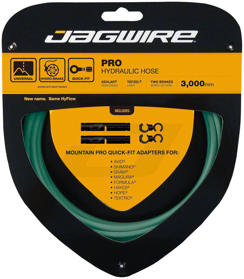 Jagwire Pro Hydraulic Disc Brake Hose Kit 3000mm, Celeste MPN: HBK415 Disc Brake Hose Kit Pro Hydraulic Hose