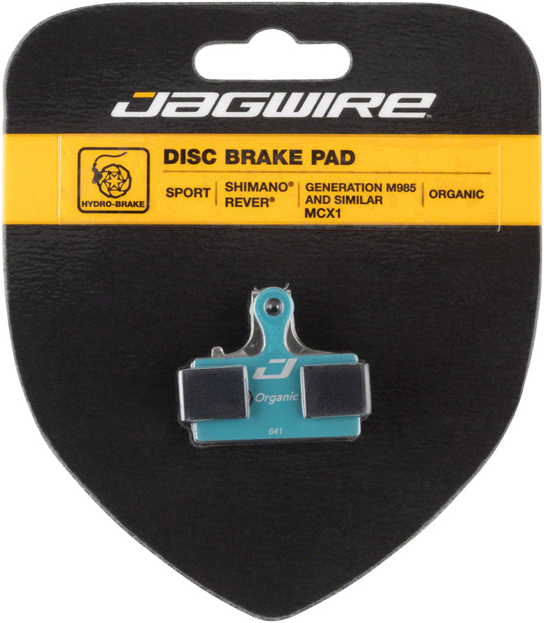 Jagwire Sport Organic Disc Brake Pads - For Shimano S700, M615, M6000, M785, M8000, M666, M675, M7000, M9000, M9020, MPN: DCA785 Disc Brake Pad Shimano Compatible Disc Brake Pads