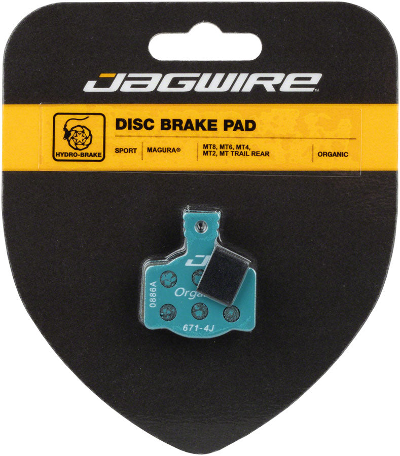 Jagwire Mountain Sport Organic Disc Brake Pads for Magura MT8, MT6, MT4, MT2 - Disc Brake Pad - Magura Compatible Disc Brake Pads