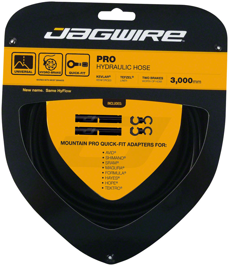 Jagwire Mountain Pro Disc Brake Hydraulic Hose, 3000mm Black