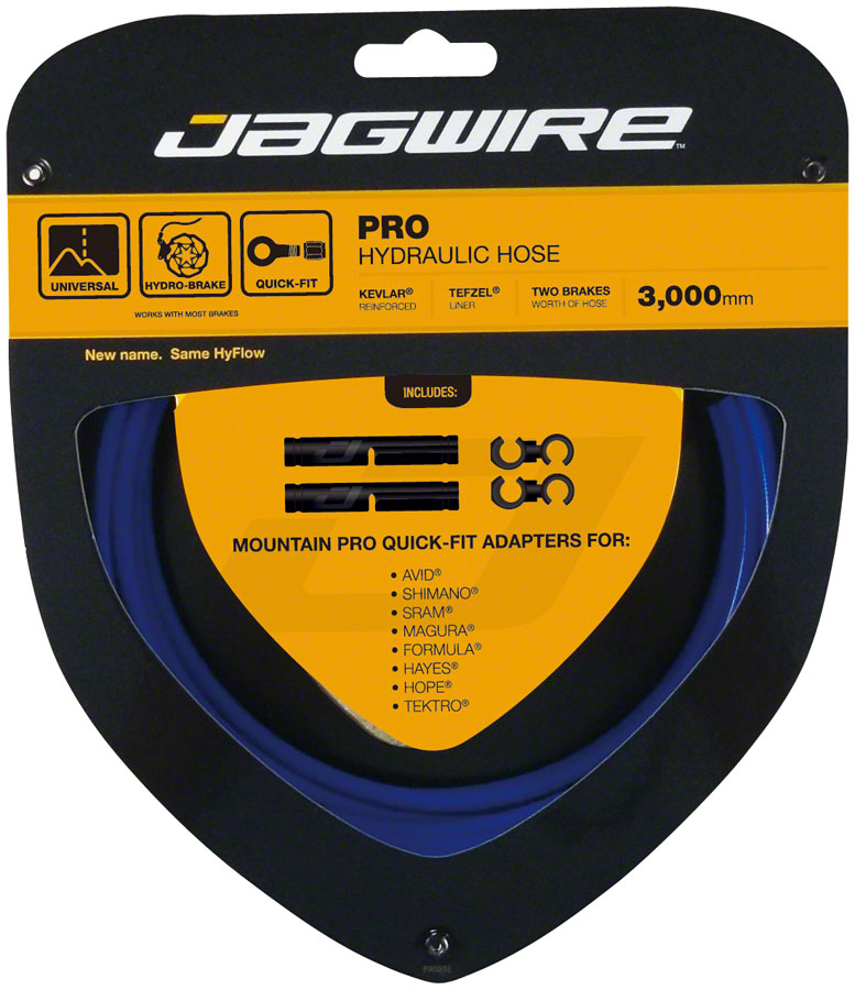 Jagwire Mountain Bicycle Pro Disc Brake Hydraulic Hose 3000mm, Blue