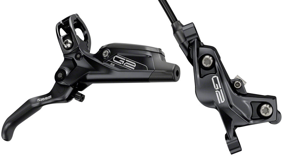 SRAM G2 RS Disc Brake and Lever - Front, Hydraulic, Post Mount, Diffusion Black Anodized, A2 MPN: 00.5018.178.000 UPC: 710845863196 Disc Brake & Lever G2 RS Disc Brake