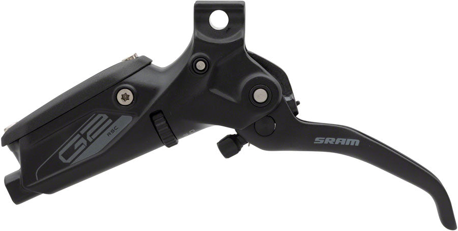 SRAM G2 RSC Disc Brake Lever Assembly - Aluminum Lever, Diffusion Black Anodized, A2 MPN: 11.5018.052.009 UPC: 710845863240 Hydraulic Brake Lever Part Flat Bar Complete Hydraulic Brake Levers