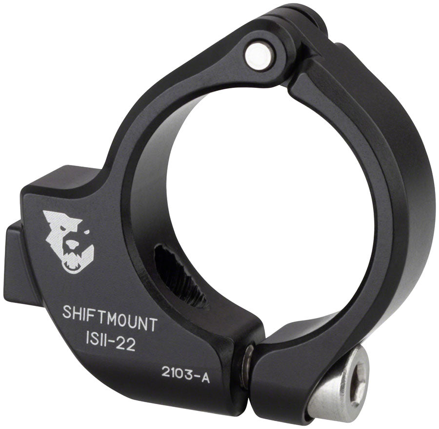 Wolf Tooth ShiftMount Clamp for I-spec II Shifters - 22.2mm MPN: SHF-22-ISII UPC: 810006804980 Mountain Shifter Part ShiftMount
