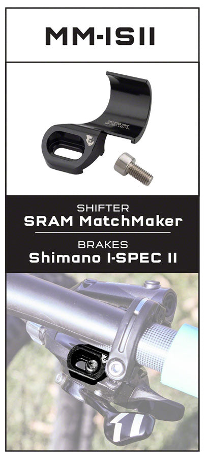 Wolf Tooth ShiftMount SRAM Matchmaker Shifter to I-Spec-II Brake - Mountain Shifter Part - ShiftMount