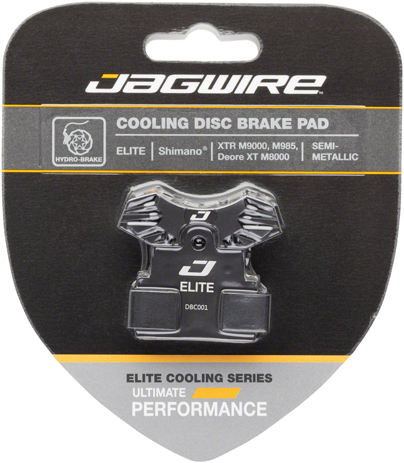 Jagwire Elite Cooling Disc Brake Pad fits Shimano M9000, M9020, M985, M8000, M785, M7000, M666, M675, M615, S700, R785, MPN: DCA885 Disc Brake Pad Shimano Compatible Disc Brake Pads