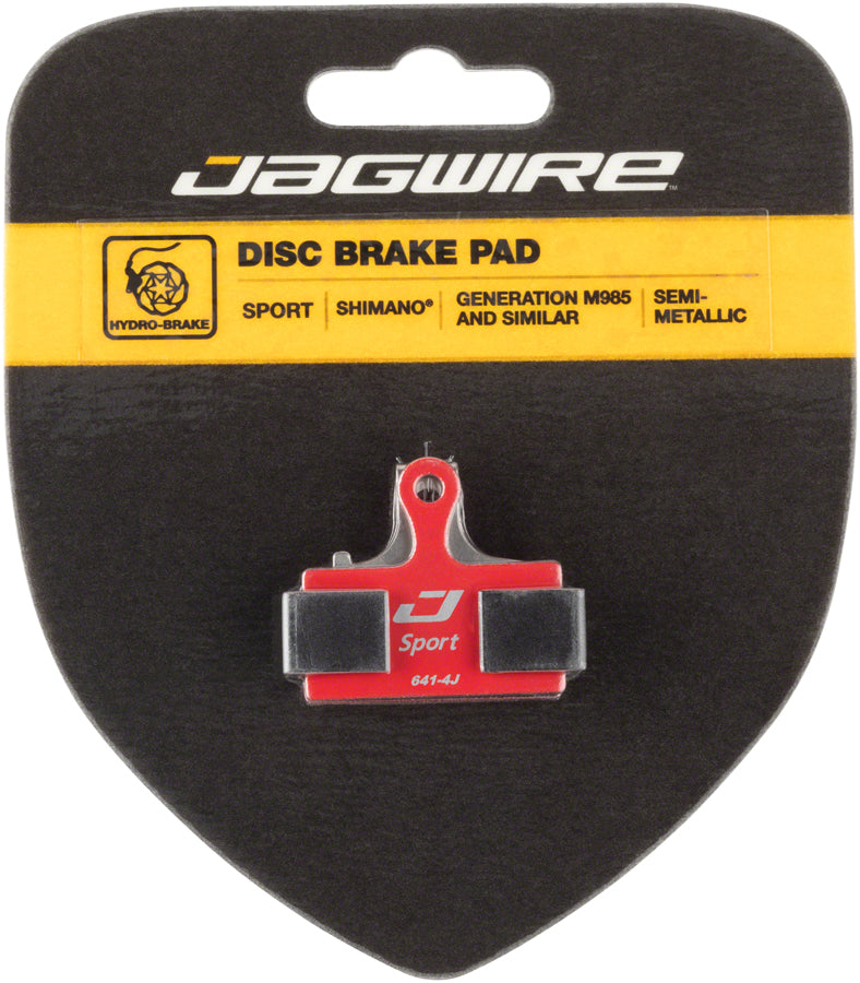 Jagwire Sport Semi-Metallic Disc Brake Pads - For Shimano S700, M615, M6000, M785, M8000, M666, M675, M7000, M9000, MPN: DCA085 Disc Brake Pad Shimano Compatible Disc Brake Pads
