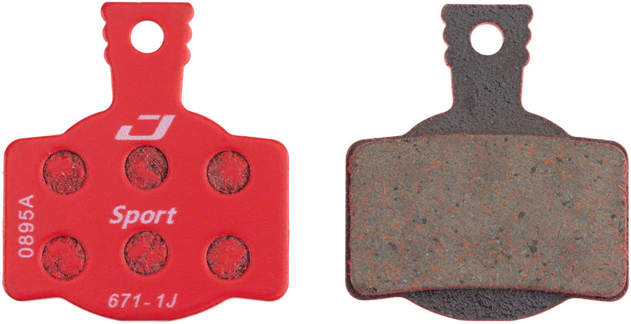 Jagwire Mountain Sport Semi-Metallic Disc Brake Pads for Magura MT8, MT6, MT4, MT2 MPN: DCA087 Disc Brake Pad Magura Compatible Disc Brake Pads