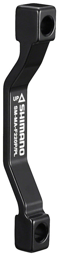Shimano SM-MA-F220P/PL Disc Brake Adaptor - 203mm Post Mount Fork/Frame to 220mm Disc Brake Rotor MPN: ESMMAF220PPL UPC: 192790897783 Disc Brake Adaptor Disc Brake Adapter