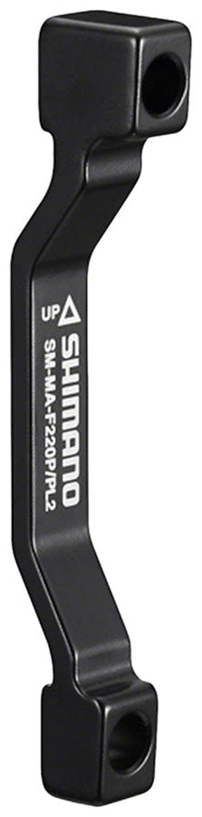Shimano SM-MA-F220P/PL2 Disc Brake Adaptor - 200mm Post Mount Fork/Frame to 220mm Disc Brake Rotor MPN: ESMMAF220PPL2 UPC: 192790897813 Disc Brake Adaptor Disc Brake Adapter