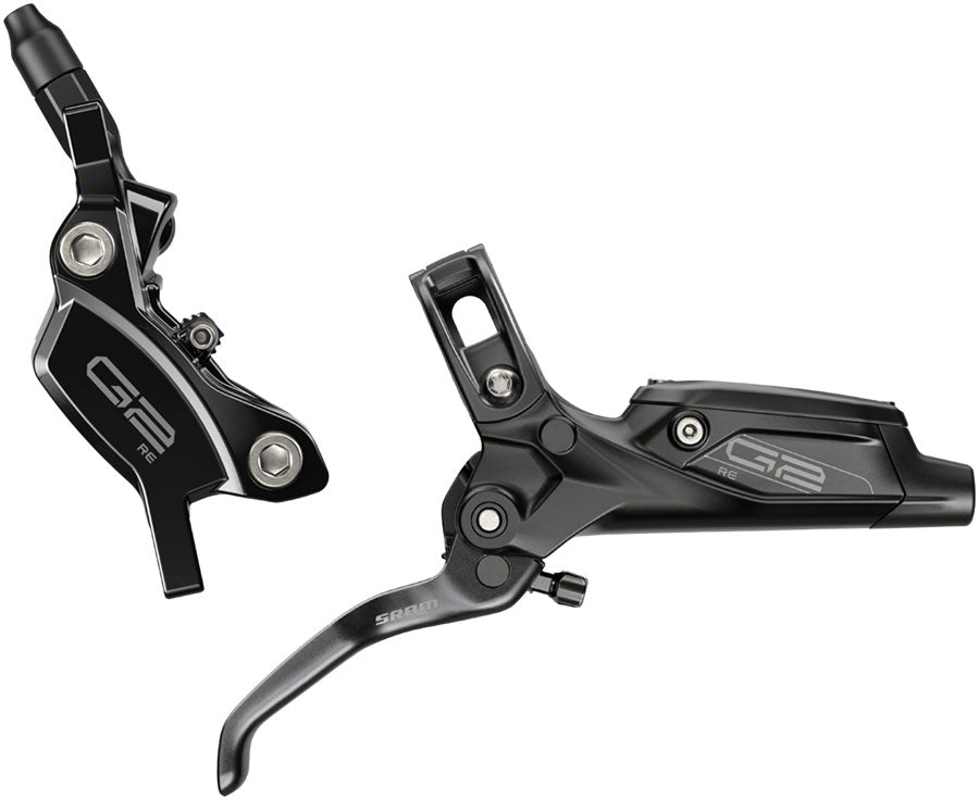 SRAM G2 RE Disc Brake and Lever - Front, Hydraulic, Post Mount, Gloss Black, A2 MPN: 00.5018.209.000 UPC: 710845879654 Disc Brake & Lever G2 RE Disc Brake